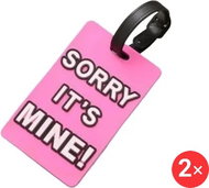 Take it shop Luggage tags with original inscriptions - 6, 2 pcs - Luggage Tag