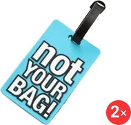 Luggage Tag Take it shop Luggage tags with original inscriptions - 3, 2 pcs - Jmenovka na zavazadlo