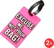 Take it shop Luggage tags with original inscriptions - 1, 2 pcs - Luggage Tag