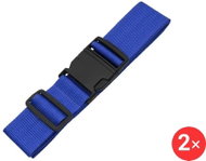 Luggage strap 2 × LB214 Dark Blue - Strap on trunk