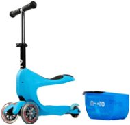 Children's Scooter Micro Mini2go Deluxe Blue - Dětská koloběžka