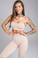 Gym Glamour Bra Seamless Beige - Bra