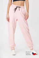 GoldBee Tepláky BeComfy Pink Cream - Tepláky