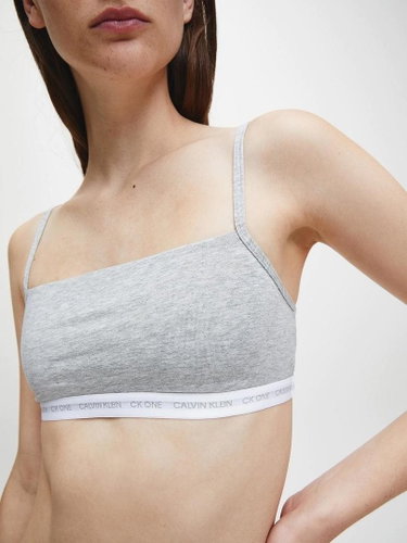 Calvin Klein Bra CK One Unlined Bralette 2Pack - Grey - Bra - Main image