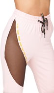 GoldBee Tepláky Chicago Pink Cream S - Tepláky