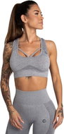 Gym Glamour Seamless Bra Fusion Light Grey L - Bra