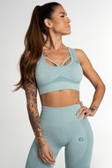 Gym Glamour Seamless Bra Fusion Green - Bra