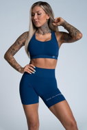 Gym Glamour Push Up Bra Classic Blue - Bra