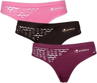 GoldBee BeString 3Pack 1 XS - Tanga - Hlavní obrázek