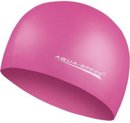 Aqua-Speed Plavecká čepice 2 × Mega tm.růžová - Bathing Cap