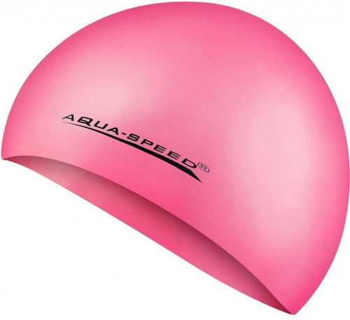Aqua-Speed Plavecká čepice 2 × Mega sv.růžová - Bathing Cap - Main image