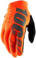 100% BRISKER USA fluo orange / black, size 2XL - Cycling Gloves