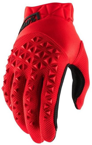 100% AIRMATIC USA red / black, size L - Cycling Gloves - Main image