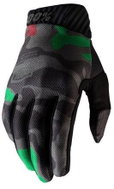 100% RIDEFIT, army green / black, size M - Cycling Gloves