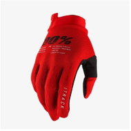 100% iTRACK USA red, size XL - Cycling Gloves