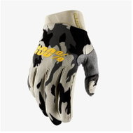 100% iTRACK USA gray / camo, size XL - Cycling Gloves