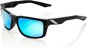 100% DAZE Black - USA (Tinted Blue Glass) - Cycling Glasses