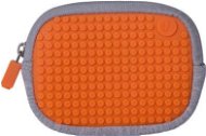 Pixelová kapsička oranžová 06 - Peňaženka
