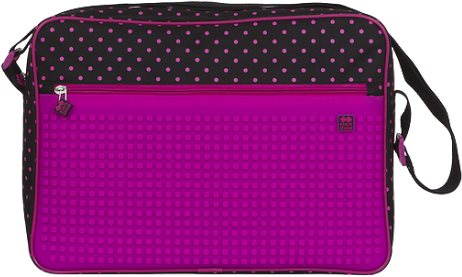 Pixie crew PXB-04 black / fuchsia - Kids' Shoulder Bag - Main image
