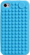 Pixel case for iPhone 4 / 4S blue - Phone Case
