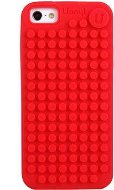 Pixel case for iPhone 5 red - Phone Case