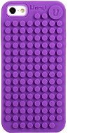 Pixel tok iPhone 5 lila - Mobiltelefon tok