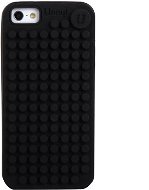 Pixelové puzdro na iPhone 5 čierne - Puzdro na mobil