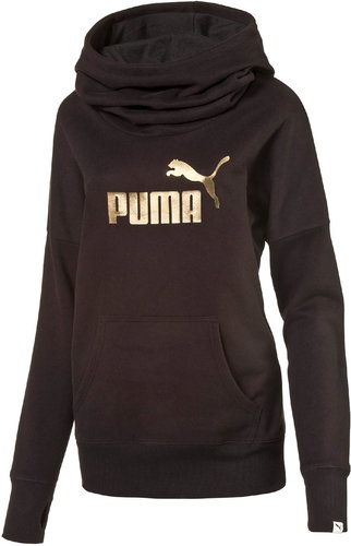 Fun Holiday Puma Hooded Sweat black W M - Sweatshirt - Main image