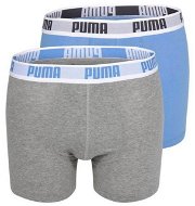 Puma Basic Boxer 2P blue gray - Boxer shorts