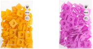 Pixels large set, pink-yellow - Pixel