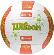 Wilson AVP Hawaii Ora/grn - Lopta na plážový volejbal