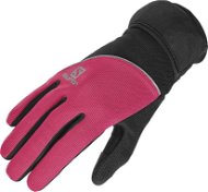 Salomon Discovery W black / pink lotus L - Gloves