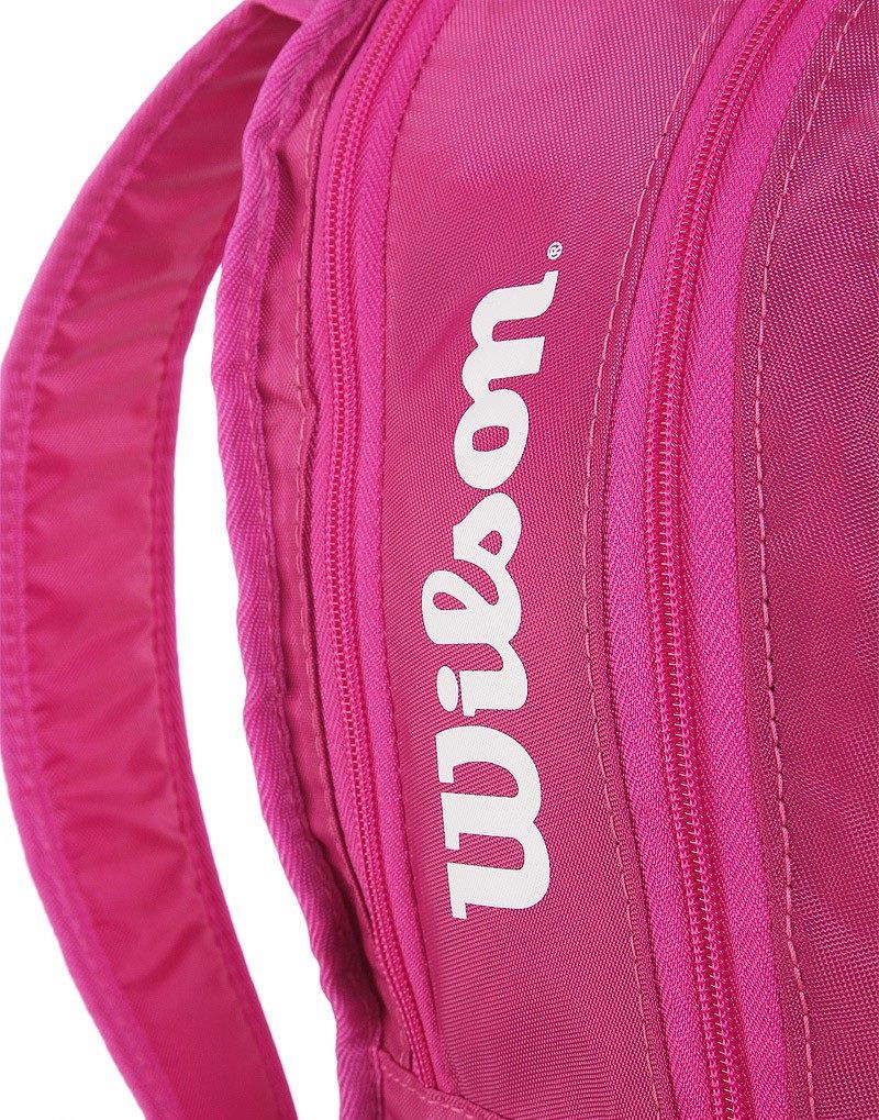 Pink wilson 2024 tennis bag