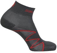 Salomon XA pre 2 pack Black / red L - Ponožky