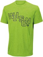 Wilson Stacked Tech Tee Granny XL - T-Shirt