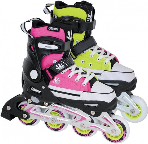 Tempish Rebel Magic pink / green UK 1-3.5 (EU 33-36) - Roller Skates - Main image