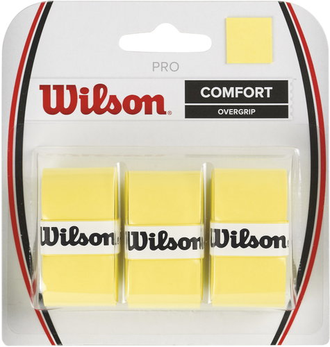 Tennis Racket Wilson PRO YELLOW OVERGRIP - Tennis Racket Grip Tape - Main image