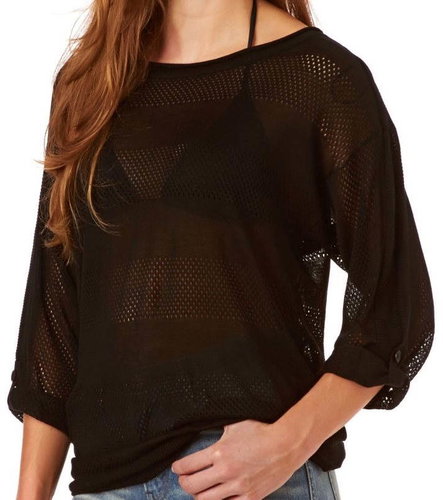 Rip Curl Rayado Sweather Black size S - Jumper - Main image