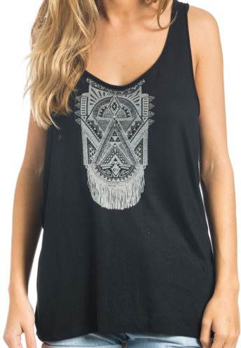 Rip Curl Soon Tank Black size L - Tank Top - Main image