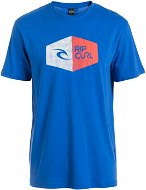 Rip Curl Icon 3D T College-Blau Größe L - T-Shirt