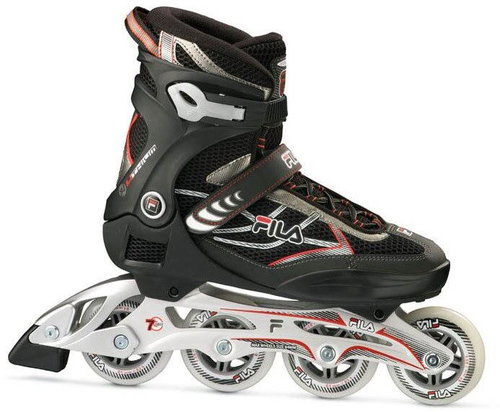 Fila Lithium 84 Black / Red UK 8.5 (EU 42.5) - Roller Skates - Main image