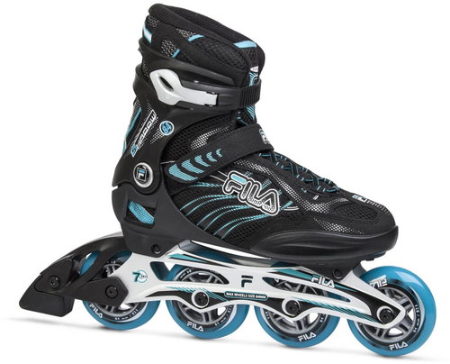 Fila Shadow 84 Lady Black / L. Blue UK 5 (EU 38) - Roller Skates - Main image