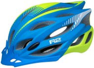 R2 Wind matt blue neon M - Bike Helmet