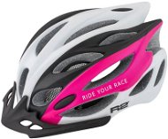 R2 Wind matt pink white M - Bike Helmet