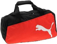 Puma Pro Training stredná taška black-puma červená-w - Športová taška