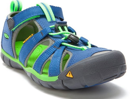 Keen Seacamp II CNX JR true blue / green jasmine, US 2 - Sandals - Main image