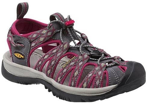 Keen Whisper W, magnet / sangria, No. 6 - Sandals - Main image