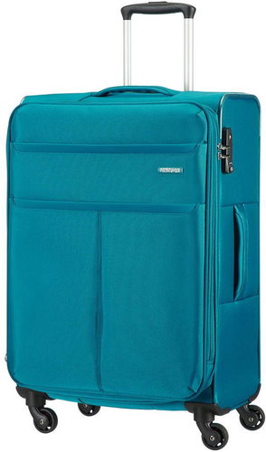 American Tourister Colora Spinner III m exp 67 / 30-32,5 Caribbean Blue - Suitcase - Main image
