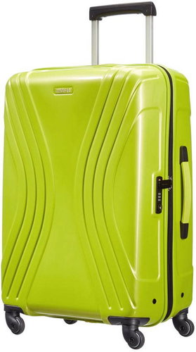 American Tourister Vivotec Spinner 70/26 Lime Green - Suitcase - Main image