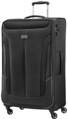 American Tourister Coral Bay Spinner 79/30 Exp Black - Suitcase - Main image